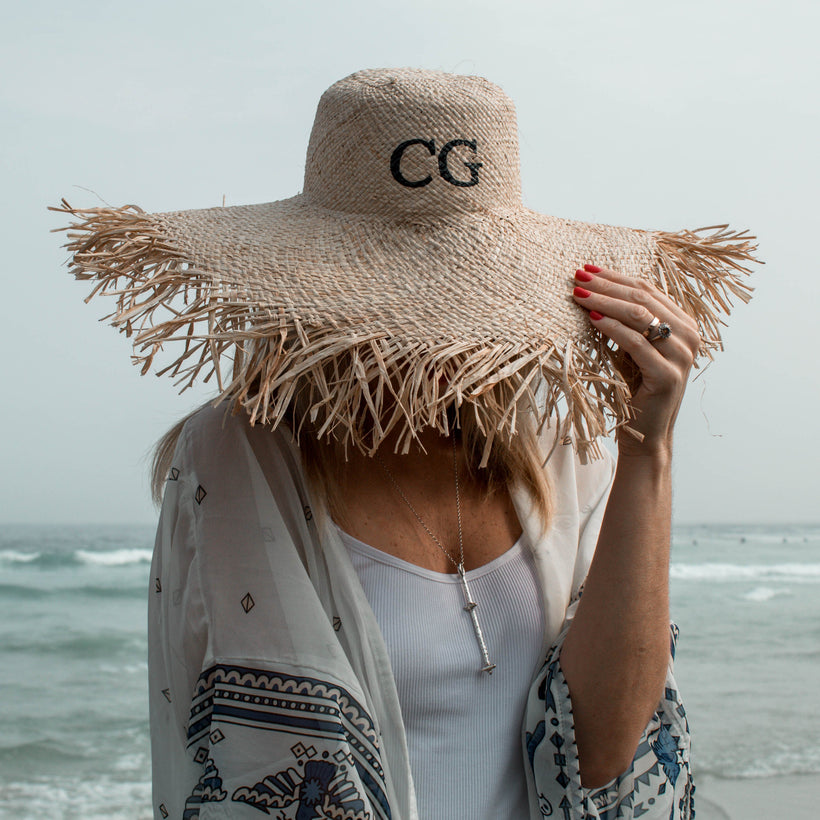 MONOGRAM SUN HATS