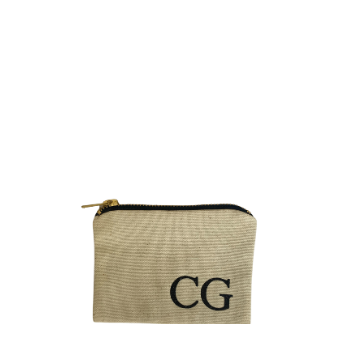 Classic Monogram Cream Coin Purse